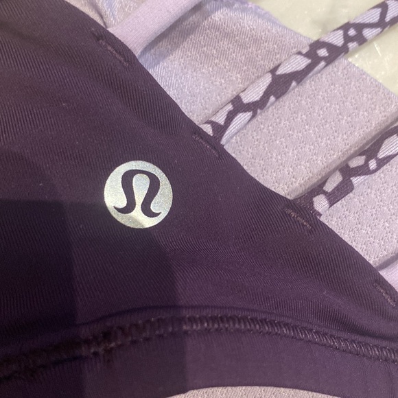 EUC purple Lululemon free to be wild sports bra - Picture 3 of 5